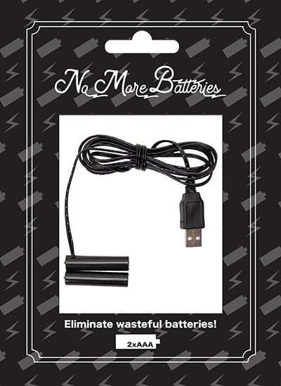 No More Batteries 2 x AAA Battery Pack Adapter