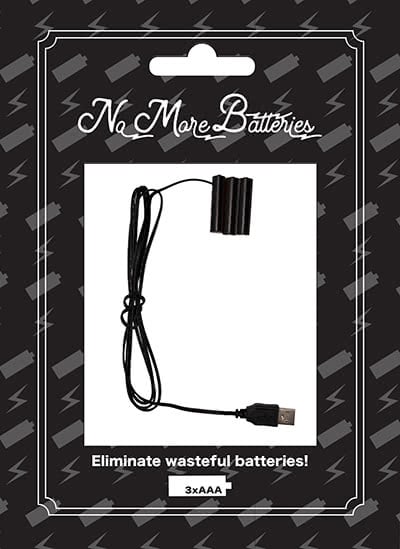 No More Batteries 3 x AAA Battery Pack Adapter