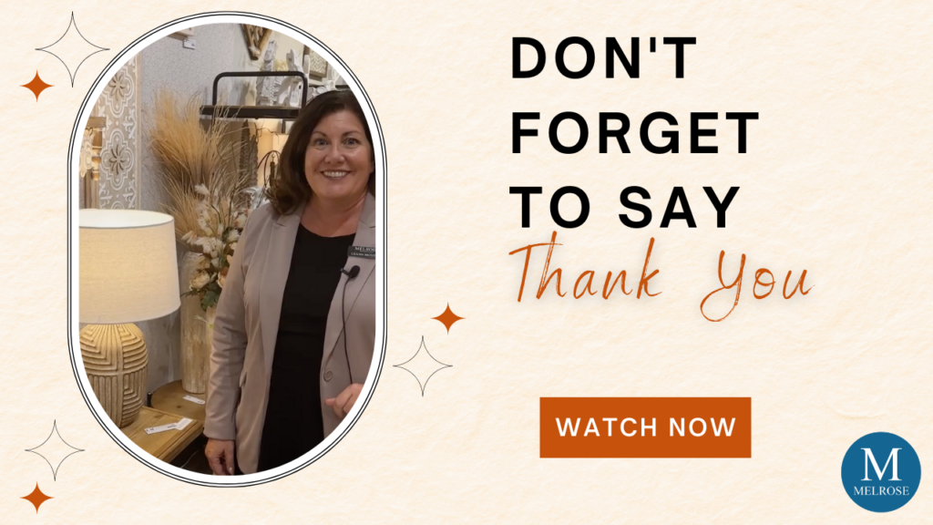 Video: Don't Forget To Say Thank you