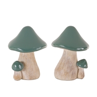 Mushroom (Set of 2)
4.25"L x 6.25"H Resin
88054