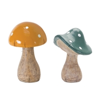 Mushroom (Set of 2)
7.25"H, 8"H Resin
88089