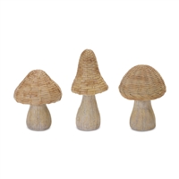 Mushroom (3 Asst)
6"H, 6.75"H, 8.25"H Resin
88090