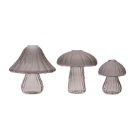 Mushroom Vase (Set of 3)
4"H, 5"H, 6"H Glass
92122