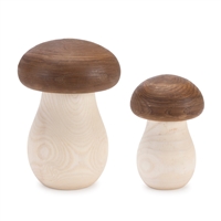 Mushroom Box (Set of 2)
5"H, 6.5"H Wood
92626
