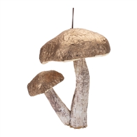 Double Mushroom Ornament
4.75”H Foam/Paper
95325