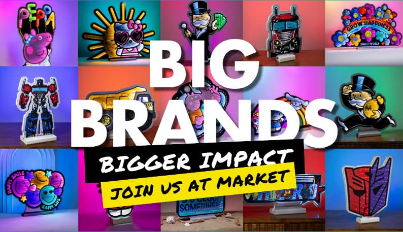 Big Brands - Bigger Impact - Join us at Market